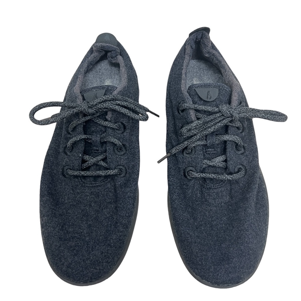 Allbirds dark gray lace up wool men’s sneakers size 12 - Picture 1 of 9